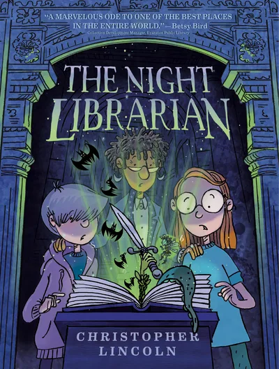 The Night Librarian: A Graphic Novel封面